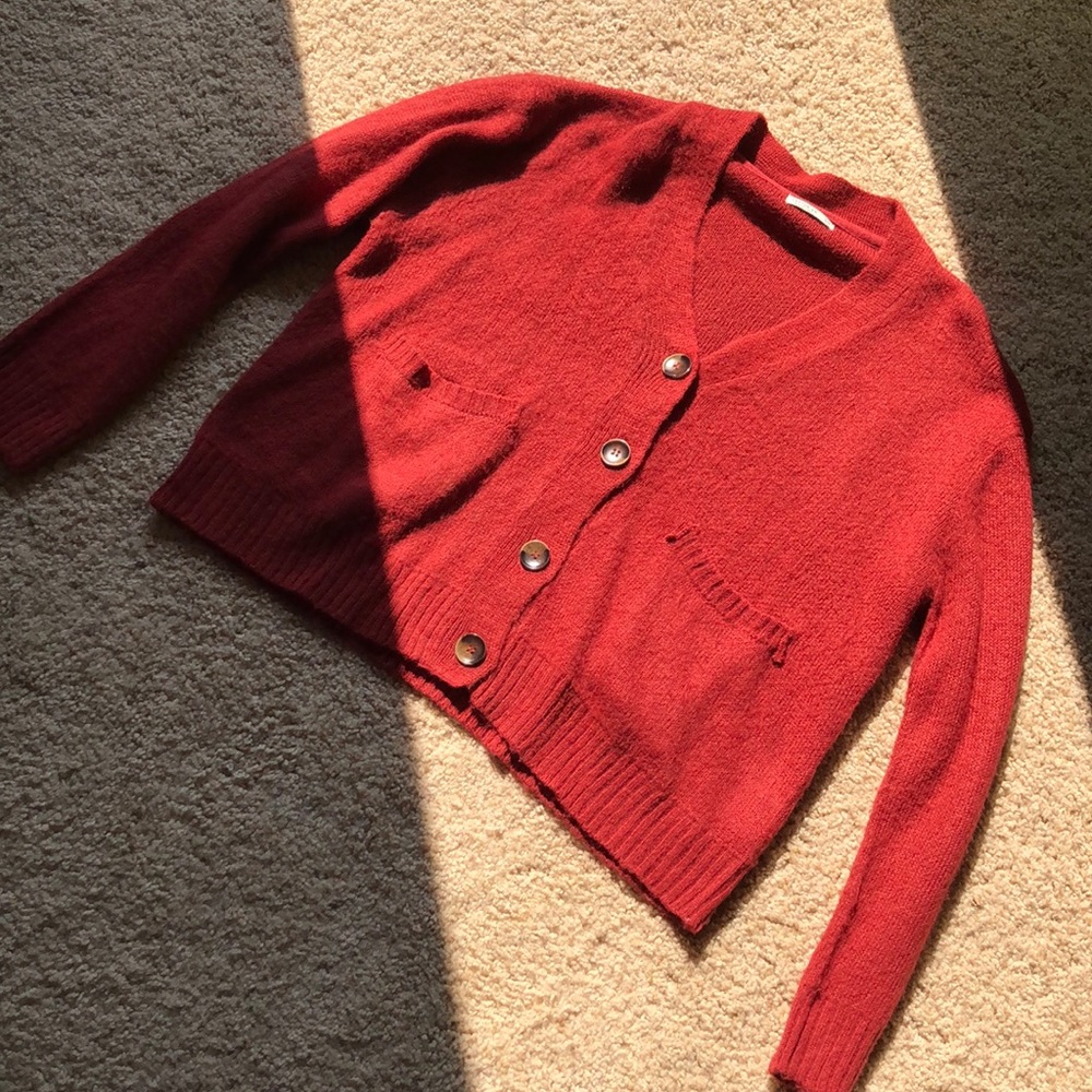 Red Cardigan